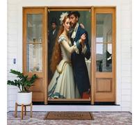 Moderna stampa realistica con danza n. 7, decorazione decorativa per interni ed esterni, primavera, estate, autunno, inverno, Halloween, Natale, decorazioni per la casa