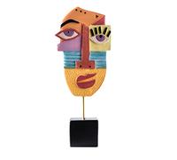 Moderna testa umana creativa testa statua resina scultura astratta for la decorazione domestica 4 stile arte ornamento, attirare l'attenzione nordico da collezione decorazione postmoderna for ufficio