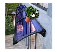 Moderna tettoia in policarbonato - Tenda impermeabile per ingresso finestra ombra giardino patio grande design lavello 65 x 180 cm - elegante protezione esterna