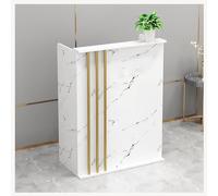 ModernDesk con cassetto chiudibile e conigliera elegante bancone frontale per ufficio salone e negozio al dettaglio mobili eleganti per As