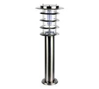 Moderne Led-Zonnegazonverlichting Voor Thuis, Buiten, Landschapstuin, Straatverlichting, Roestvrij Staal, Waterdicht, Ip54, Pilaar, Kolomlamp, Buiten, Tuin, Binnenplaats, Villa, Gang, Decoratiepaal