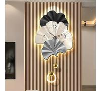 Moderne sculture da parete a LED con alimentazione a spina, decorazioni da parete con texture 3D, orologi da parete per l'arredamento del soggiorno, per l'ingresso del corridoio della camera da letto