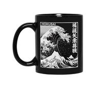moderne Tazze di Caffè Japanese Great Wave Off Kanagawa Katsushika Hokusai Tazza Da Caffe particolari Ceramica Mugs per Uomo Nonna 330ml