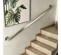 Moderni corrimano per scale da interno ed esterno da 1m 1.5m 2.5m 2.8m 3.9m 4.5m 6m maniglioni da fissare a parete per garage veranda e cortile in acciaio inossidabile antiscivolo(3.9m)