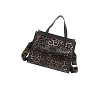 Moderni Leopardi Stampare La Borsa A Traversa In Pelle PU Per Donne Con Cinturino La Borsa Qualsiasi Occasione Laptop Da Trasporto Del Laptop