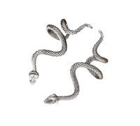 Moderni serpenti cibo borchie serpenti orecchini a forma di serpente orecchini a forma di orecchini versatili accessori per animali fatti a mano, Taglia unica, come descritto