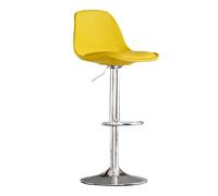 Moderni sgabelli da bar girevoli regolabili con schienale, sedie da cucina in ecopelle, comode ed eleganti, perfette per decorare la casa