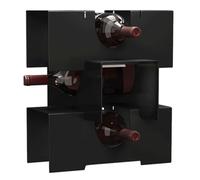 ModernMetalWineRackStandFreestandingCountertopHolderper112BottlesStylishKitchen & BarDecorativeCreativeTabletopStorageSolution