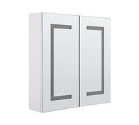 Moderno Armadietto a Muro da Bagno Nero a Specchio 88 x 40 x 35 cm Mazarredo