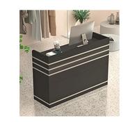 Moderno banco per la gestione dei cavi, per ufficio, salone, negozio, clinica, casa, nero (L100 cm)