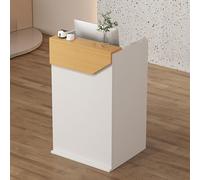 Moderno banco reception con cassetti bloccabili elegante bancone della hall per ufficio salone di bellezza negozio di abbigliamento negozio di tè al latte e vendita al dettaglio banco paga