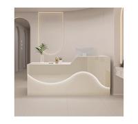 Moderno banco reception con cassetti chiudibili - Elegante bancone per ufficio e lounge - versatile bancone del servizio clienti per un coinvolgimento efficiente