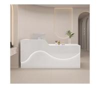 Moderno banco reception con cassetti chiudibili - Elegante bancone per ufficio e salone - Area di cassa e reception per un servizio clienti efficiente
