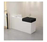 Moderno banco reception per ufficio hotel e cliniche elegante 90 x 50 cm (35,4 x 19,6 pollici) bancone perfetto per aziende e spazi commerciali.