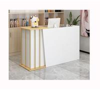 Moderno banco reception semplice per supermercati, hotel, saloni di bellezza, negozi di abbigliamento - Elegante cassa per un servizio clienti efficiente e una migliore esperienza di vendita al