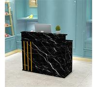 Moderno bancone per casse, 60 x 50 x 100 cm, ideale per negozi di abbigliamento, minimarket, piccoli negozi e bar, soluzione versatile per reception commerciale