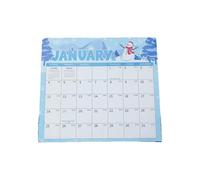 Moderno calendario inglese 2026 da appendere alla parete con carta spessa a strappo, perfetto per la pratica linguistica della decorazione della casa, calendario da parete moderno calendario annuale