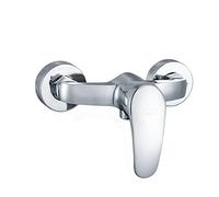 Moderno Chrome Parete Doccia Rubinetto Doccia Doccia Manuale Miscelatore Valvola Interruttore di Controllo Bagno Rubinetto