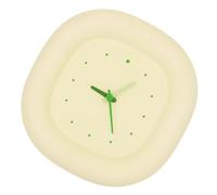 Moderno Classico Movimento Silenzioso Orologio Da Tavolo Con Bolla Design Crema Giallo Finitura Parete Per Home Office Decors ABS Bolla Decorativa