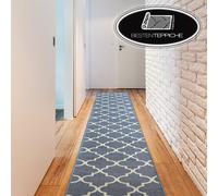 Moderno Conveniente Antiscivolo Runner AW Trellis Griglia Grigio Larghezza
