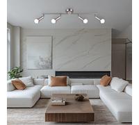 Moderno Coprire LED 12 W Lampada Spot Sala Lxwxh 600x85x190 MM Cromo Allungato