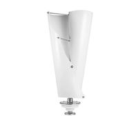 Moderno design aerodinamico, turbina eolica bianca da 400 W, 12 V, efficiente generazione di energia, motore in rame puro (12 V)