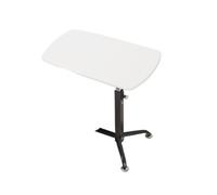 Moderno e Semplice Comodino Tavolo For Computer Sollevamento Mobile Laterale Letto For Notebook Tavolo Da Pranzo Pigro Divano Pieghevole Piccola Libreria Scrivania per Computer(White)