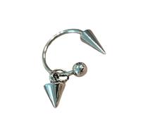 Moderno Ear Cuff Titaniumes Acciaio Elegante Orecchino Genere Neutro Gioielli Accessorio Per Streetwear E Ufficio Stili Alla Moda Orecchio Clip, B, come descritto, come descritto