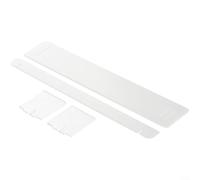 Moderno espositore in acrilico per organizzare oggetti da collezione e trucco per uso domestico ed eventi (un piano)