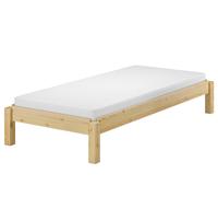 Erst-Holz Moderno futon IMPILABILE in Pino con Materasso 80x200 su doghe rigide 60.48-08M