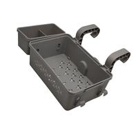Moderno Grigio Piscina Cesto Di Immagazzinaggio Con Ventilato Per Ambiente Bagnato Nuoto Attrezzatura Organizzazione Famiglia Piscina Accessori