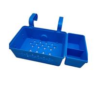 Moderno Grigio Piscina Cesto Di Immagazzinaggio Con Ventilato Per Ambiente Bagnato Nuoto Attrezzatura Organizzazione Famiglia Piscina Accessori