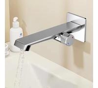 Moderno italiano tutto il rame nascosto volantino rotante caldo e freddo rubinetto del bacino, colore galvanico