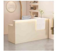 Moderno L S Recept Desk con Ders Salvaspazio Chut Counter per Smals Slish Office Fur per un flusso di lavoro efficiente