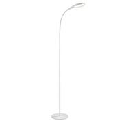 Moderno Lampada da Lettura Braccio Regolabile Supporto Bianco Piantana Con Cigno