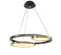 Moderno LED nt Light Designer Art Decor per soggiorno sala da pranzo e ristorante Lampada a sospensione minimalista Luce calda e bianca Opts Dimensioni: L96xW65xH25cm L73.5xW65xH25cm