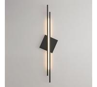 Moderno LinearWall SconceHardwired Ottone & AcrilicoFixture per uso interno Perfetto per camera da letto e soggiornoDesign a strisce lunghe