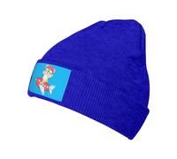 Moderno Maglia Cappello Cute Little Bear Sitting On A Plane Beanie Berretto da Corsa Berretto a Maglia Invernale per Invernale,Autunno,Uomo all'aperto
