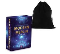 Moderno Merlin Oracolo Mazzo di Carte Magia & Manifestatione Oltre Parole Con