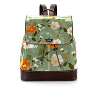 Moderno modello limone senza cuciture PU pelle zaino borsa per le donne, moda signore viaggio borsa a tracolla zaino, Multicolore 08, 27x12.3x32cm