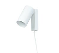 Moderno Parete con Interruttore Cavo Bianco Regolabile GU10 Colene Spot Divano