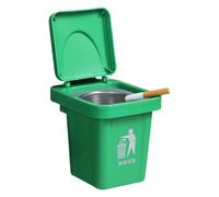 Moderno posacenere da appendere in acciaio inox pattumiera in miniatura cestino per uso interno decorazioni per la casa organizer da parete estetico vassoio per ceneri ufficio