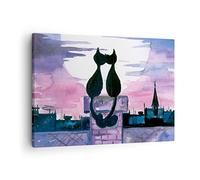 Moderno Quadro su Tela 70x50 cm Stampe da Parete Bambini Animali - 2970