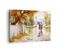 Moderno Quadro su Tela 70x50 cm Stampe da Parete Persone Paesaggi - 2914
