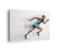 Moderno Quadro su Tela 70x50 cm Stampe da Parete Persone Sport - 2802