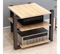 Moderno Rack Audio HiFi 2/3/4 Strato Supporto Media In Acciaio per Componenti Stereo Antiurto Amplificatore Stand Home Theater Speaker Cabinet per DVD Record Player TV Box & WiFi Router