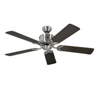 Moderno Risparmio Energetico Ventilatore con Telecomando Eco Elements Cromo Matt