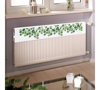 Moderno rivestimento in lino per unità riscaldante, protegge le pareti aggiungendo un tocco sofisticato (160 cm)