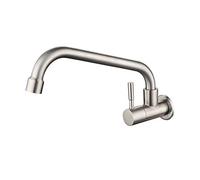 Moderno Rubinetto Della Cucina A Parete Acqua Fredda Lavandino Rubinetto Girevole Bocca Rubinetti In