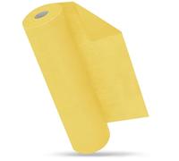 MODERNO Runner da tavola in tessuto non tessuto, giallo, runner da tavolo, moderno, per esterni, decorazione da tavolo, decorazione per feste di compleanno, matrimonio, decorazione festiva, 30 cm x 25